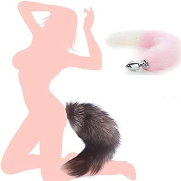 41FBOZHq6zL._AC_SL1000_ LY61-False Fox Tail Butt Plug Anal Toy