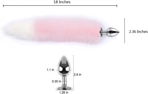 41irJbthgvL._AC_SL1000_ LY61-False Fox Tail Butt Plug Anal Toy