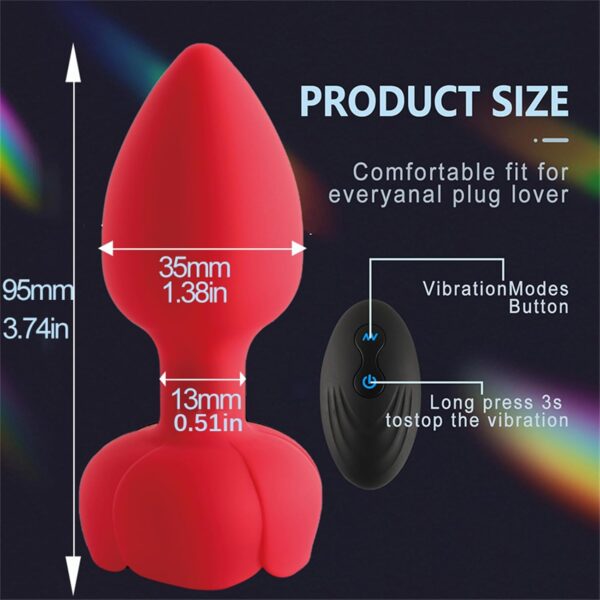 619KtOZVROL._AC_SL1500_ LY59-Women Rose Sex Toys Anal Vibrators