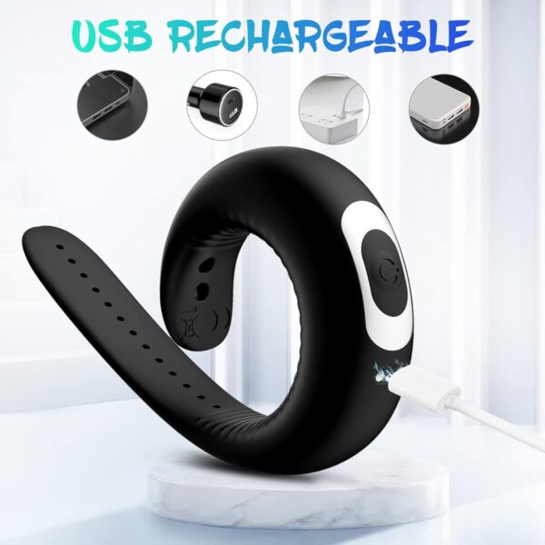 61hMC6L3LNL._AC_SL1500_ LY33-Vibrating Penis Ring with Adjustable Buckle