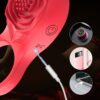 71CBqxRxi2L._AC_SL1500_ LY888-Vibrating Cock Ring with Rose Clitoral Stimulator