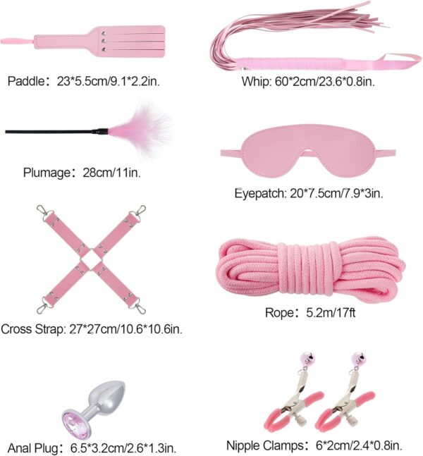 71CEqUECdvL._AC_SL1500_ LY62-10 PCS Sex Bondage