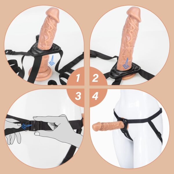 71snh7QmC7L._AC_SL1500_ LY21-Mtsige Strap On Dildo Harness Set