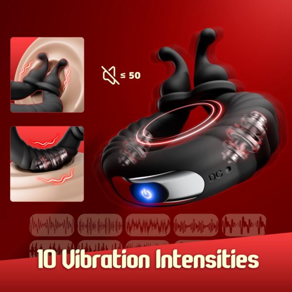 71vydjhFMML._AC_SL1500_ LY32-Vibrating Cock Ring Adult Sex Toys for Men