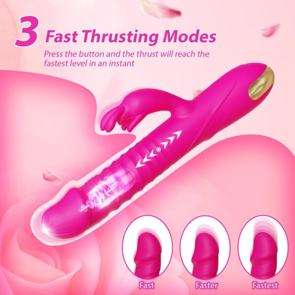 LY42-Thrusting Dildo Vibrators Sex Toys for Women