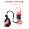 QR35图片1 LY31-Inflatable Penis Ring Extender