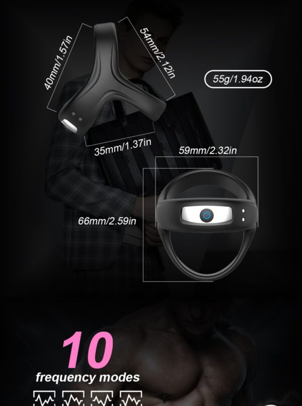 be927723fd555026016187c643d3099 LY37- Vibrating Cock Ring