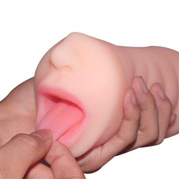 ky1303 LY13-3 in 1 Pocket Pussy Male Masturbator with Mouth