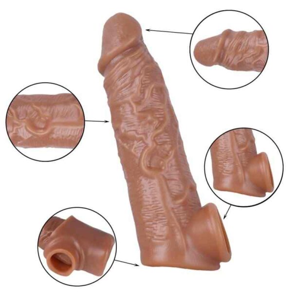LY04-Penis Sleeve Extender Cock Sleeve