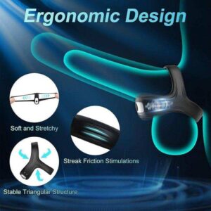 ky3701 KY37-Penis Ring - Vibrating Cock Ring with 10 Vibrating Frequencies