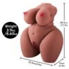 KY46-9LB Curvy Sitting Torso Doll