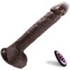 KY28-9-Inch Dual-Density Suction Dildo