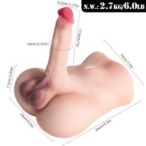 KY42-8.7-Inch Flexible Male Torso Doll