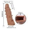 KY26-Textured Penis Extension Sleeve