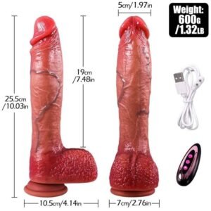 KY40-Dual-Density Suction Cup Dildo